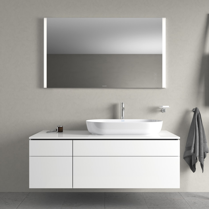 Duravit Luv toppmontert servant, 80x40 cm, hvit