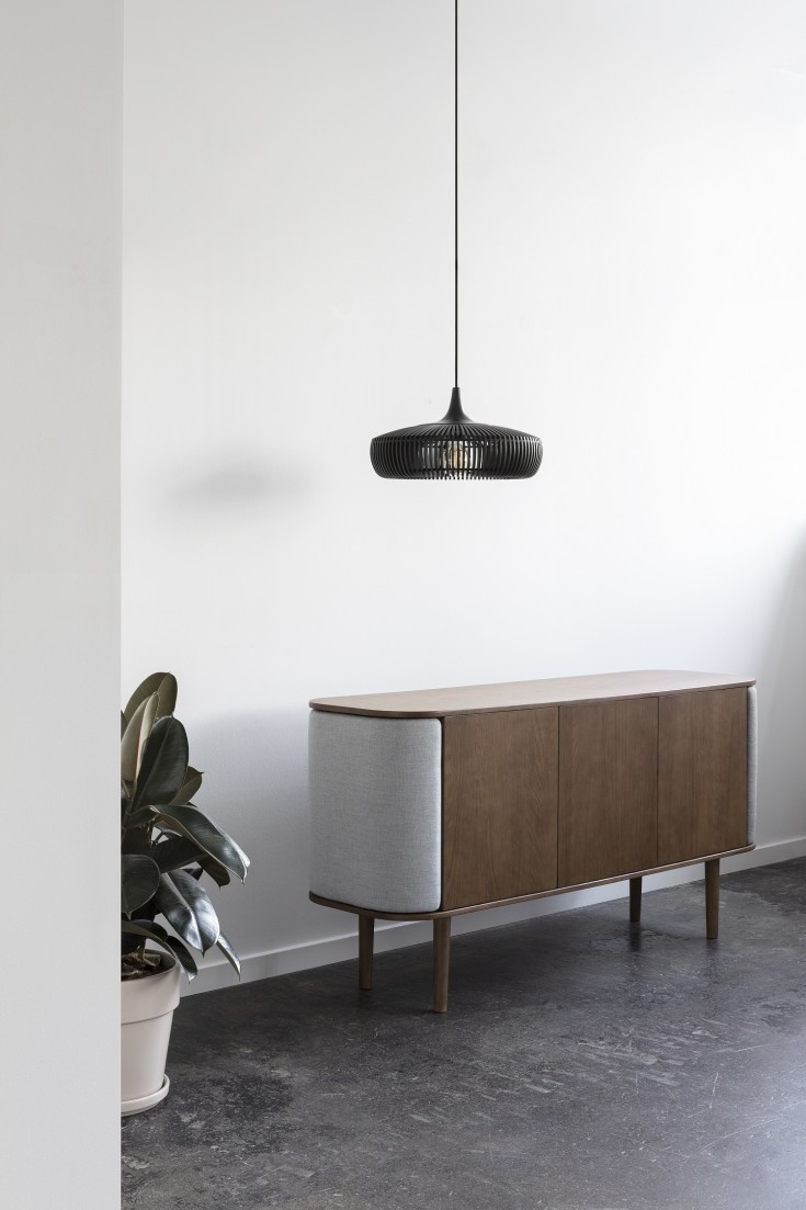 Umage Clava Dine Wood lampeskjerm, sort tre