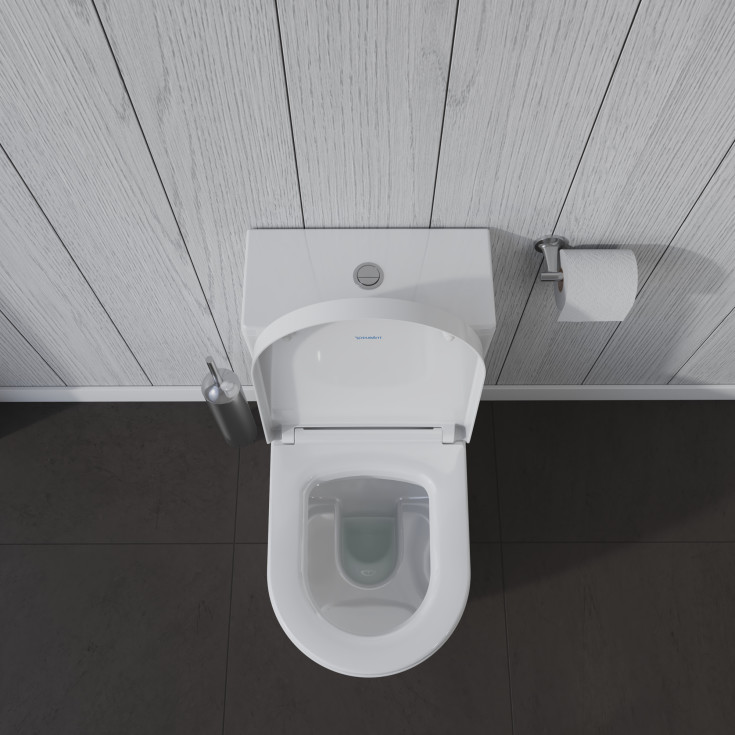 Duravit Me by Starck toilet, kun toiletskål, antibakteriel, hvid