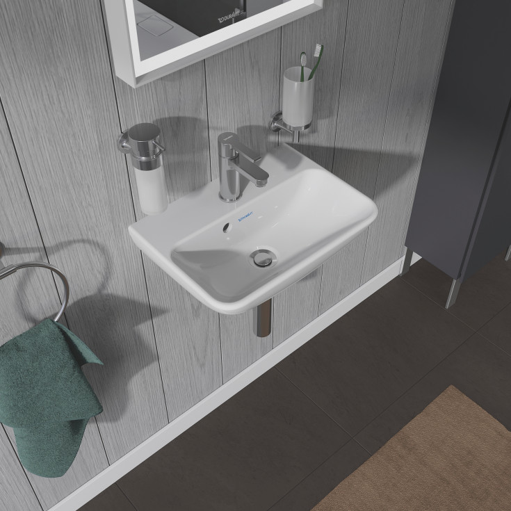 Duravit Me By Starck vegghengt servant, 45x32 cm, hvit