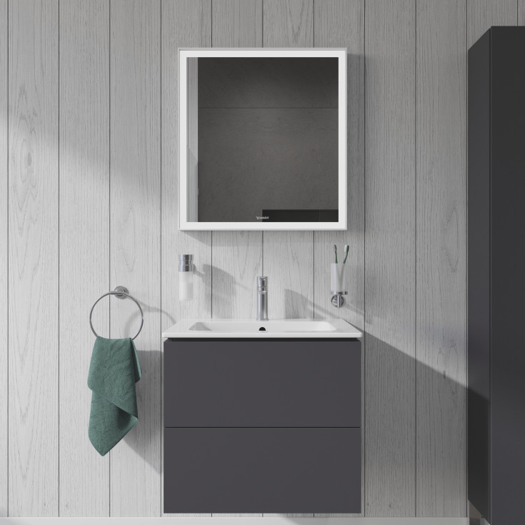 Duravit Me By Starck møbelservant, 63x49 cm, hvit