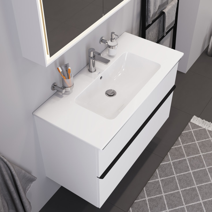Duravit Me by Starck tvättställ, 103x49 cm, vit