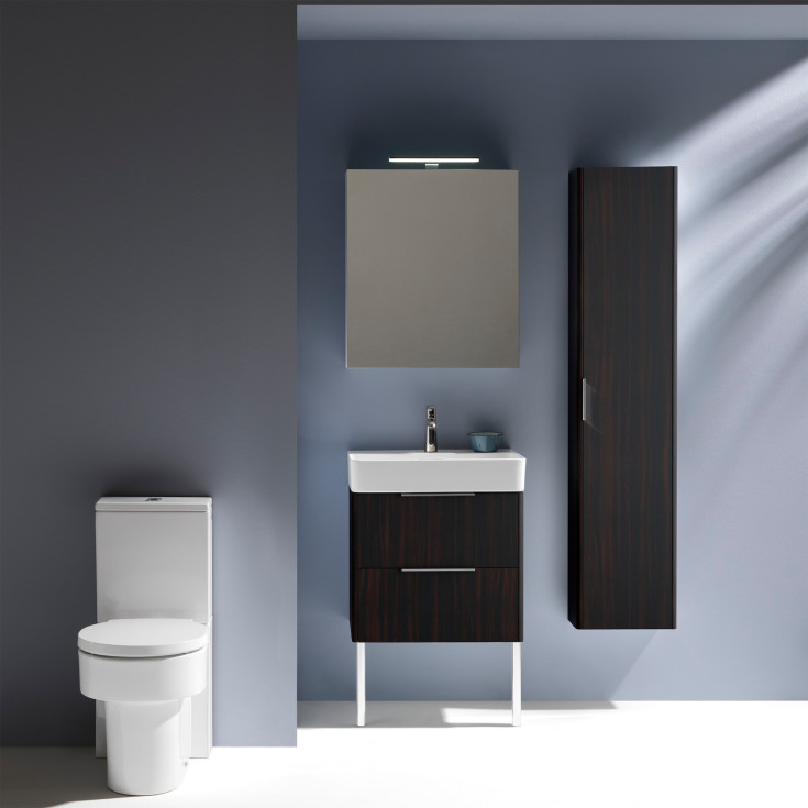 Laufen Base underskab, 52x32,8 cm, mørk elm