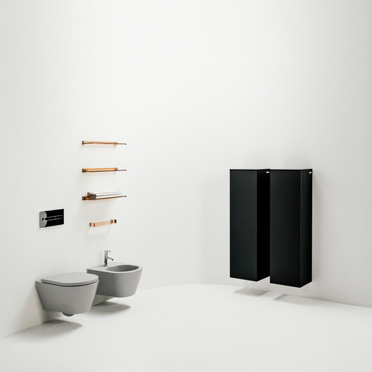 Kartell Laufen Shelfish hylla, 45x11,5 cm, rosa