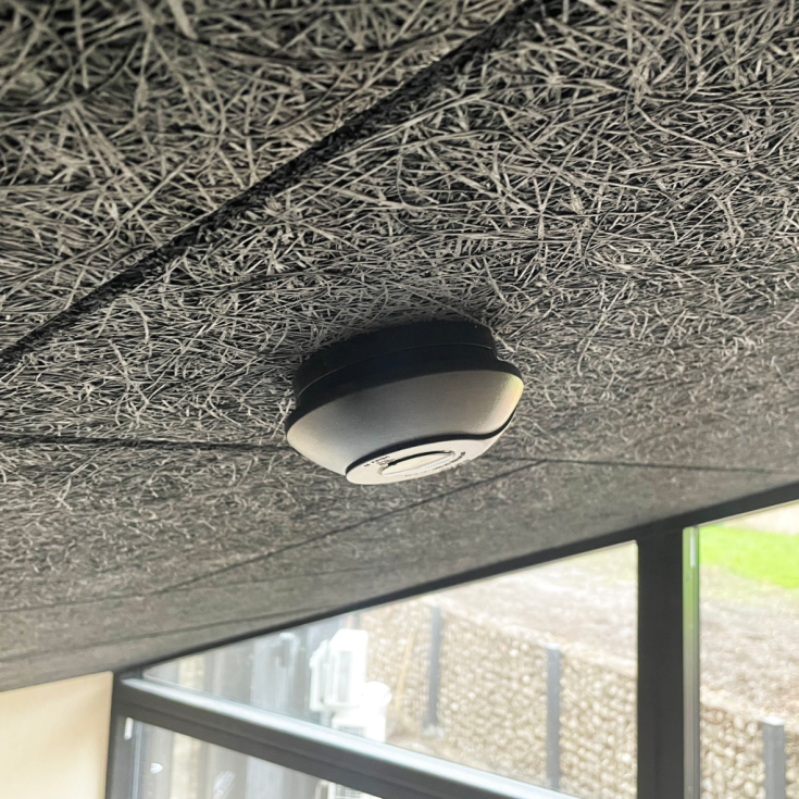 Foss Life røykvarsler, 230V, svart