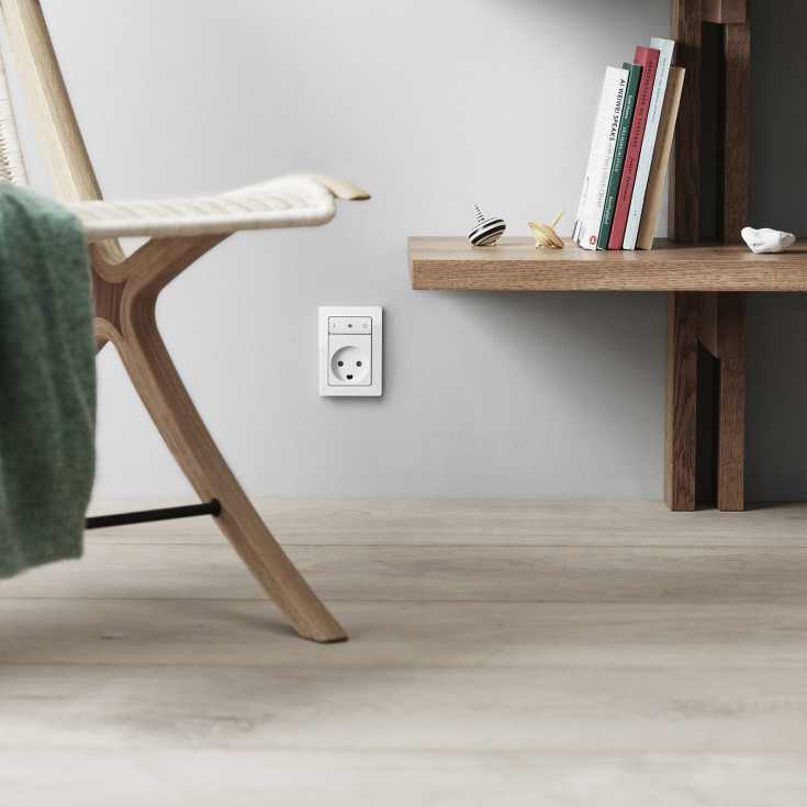 LK Fuga Choice designramme 1,5 modul, transparent + 6 farvevalg