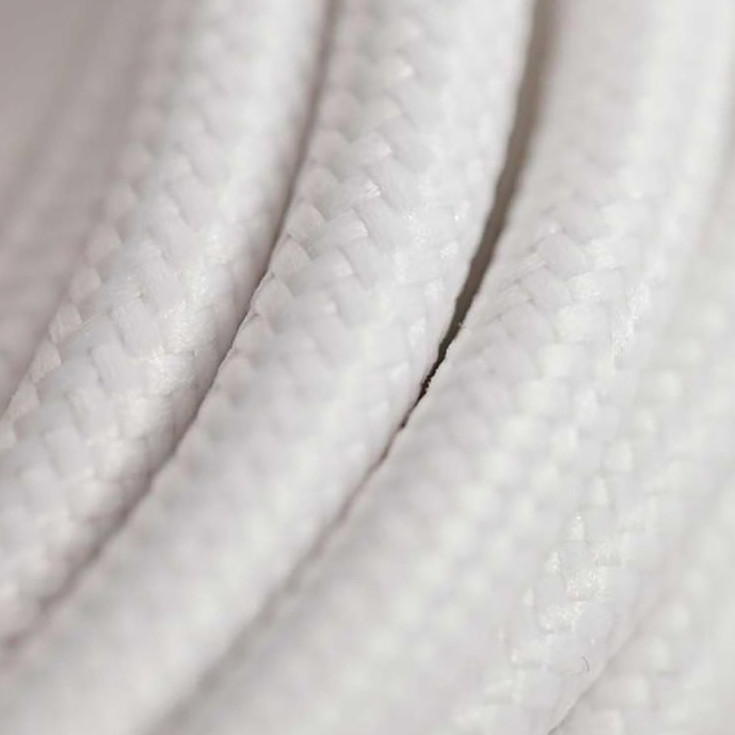 Nielsen Light stofledning, 50 meter, hvid