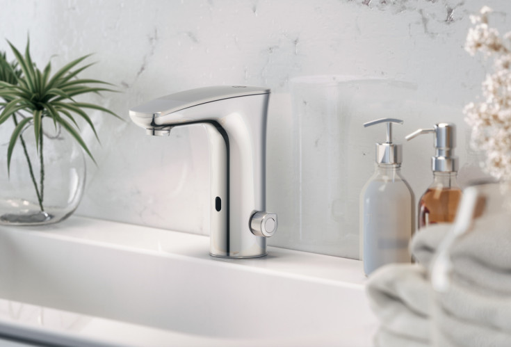 Gustavsberg Sensoric 1.0 håndvaskarmatur, berøringsfri, krom