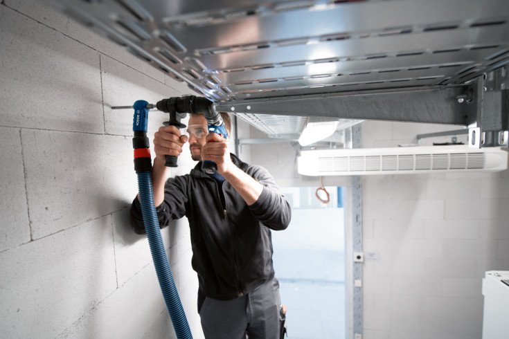 Bosch FlixiClick maskine GSR12V-35FC, 2 x fortsats, 2 x 3,0 Ah