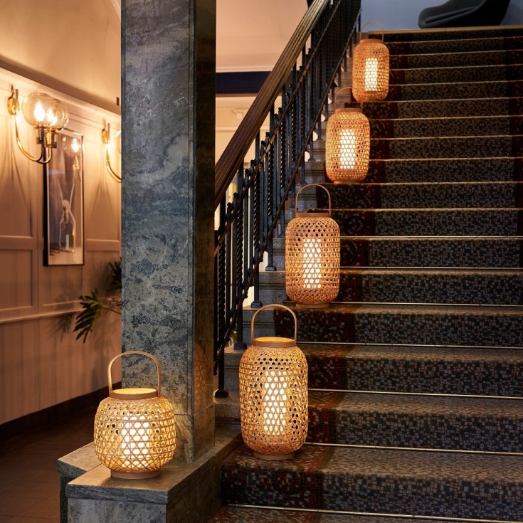 2 st Duni Area lykta, H25,5 cm