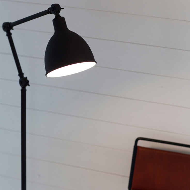 By Rydéns Bazar gulvlampe, svart