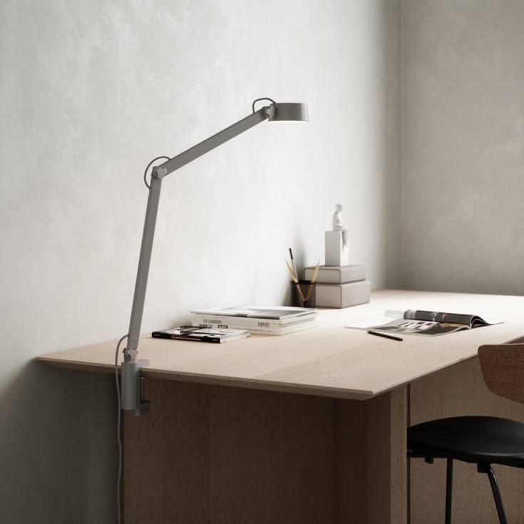 Dftp Nobu bordlampe, grå