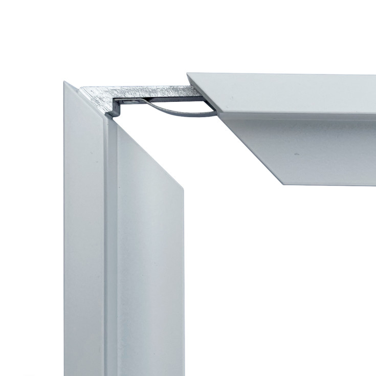 Click-Fit indbygningsramme 30x60 LED panel G3, hvidlakeret