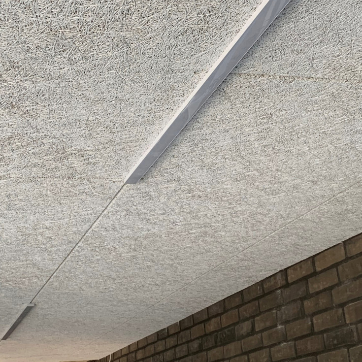 Green-ID LED Troldtekt Lysskinne 60 cm, innfelt, 3000K, 1-10V/Push