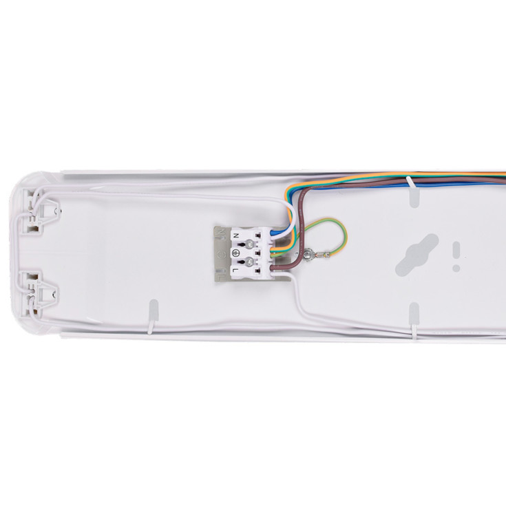 Green-ID IP65 gennemfortrådet armAtur 2x1500mm T8/G13 LED lysrør