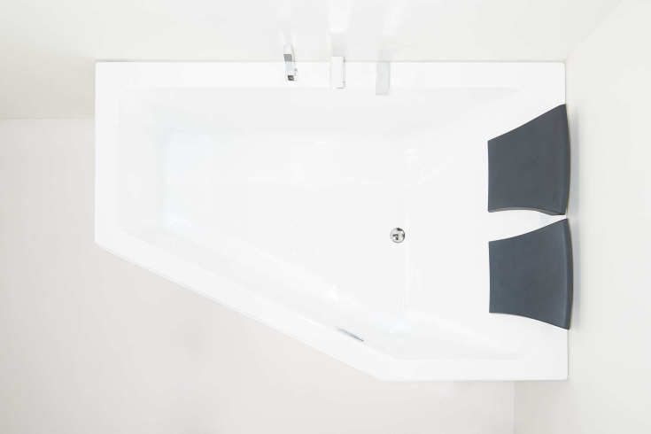 Maxxwell Firenze badekar, 171x115 cm, hvid