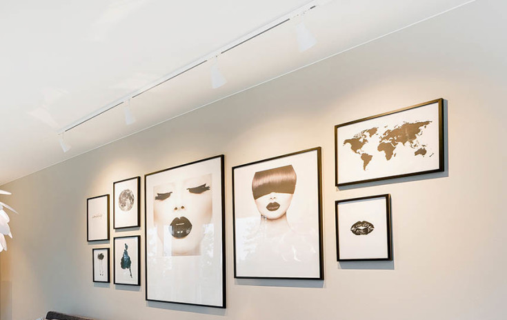 SG Zip Profil indspartling 2,1m, hvid