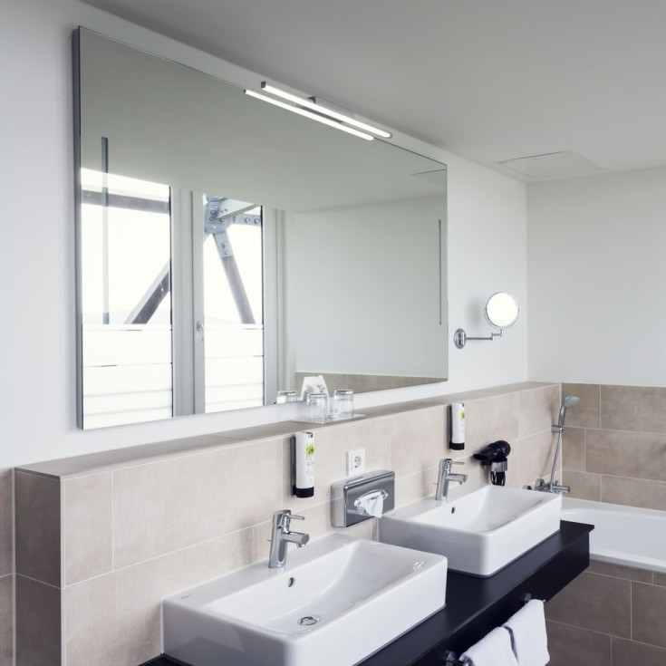 SLV Glenos spejllampe, grå