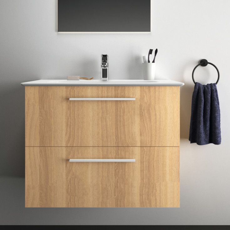 Ideal Standard i.life A 80 møbelpakke 84x46 cm, eike