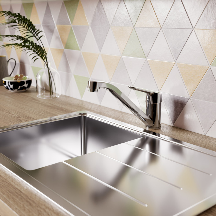 Ideal Standard Ceraflex köksblandare, krom