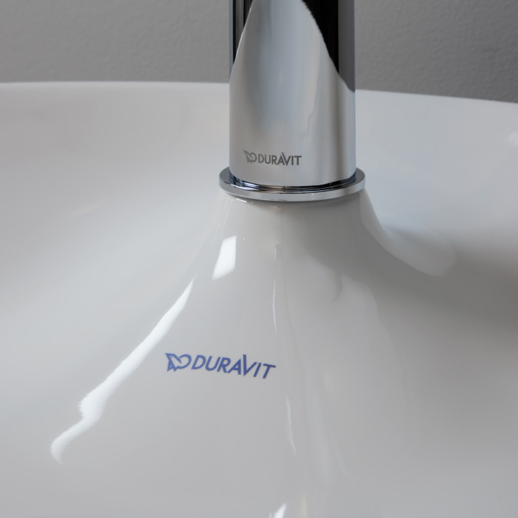 Duravit Cap Cod toppmontert servant, Ø48 cm, hvit