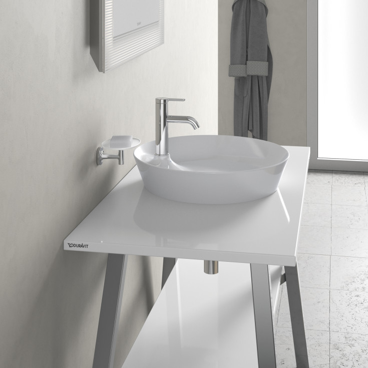 Duravit Cap Cod toppmontert servant, Ø48 cm, hvit