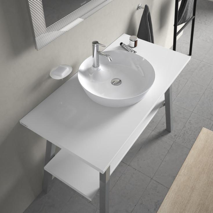 Duravit Cap Cod toppmontert servant, Ø48 cm, hvit