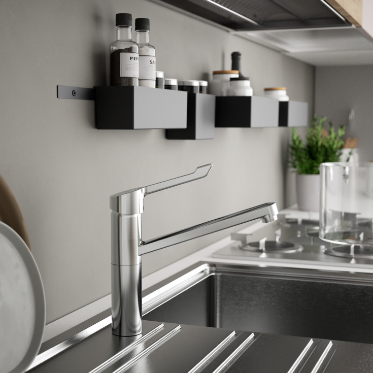 Ideal Standard Ceraflex Care kjøkkenarmatur, krom