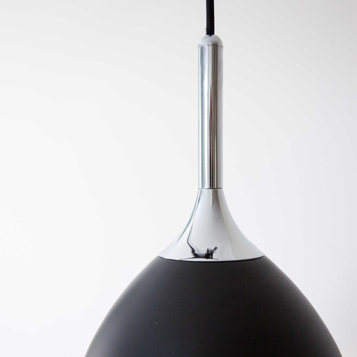 Halo Design Bellevue pendel, sort/krom, Ø14 cm