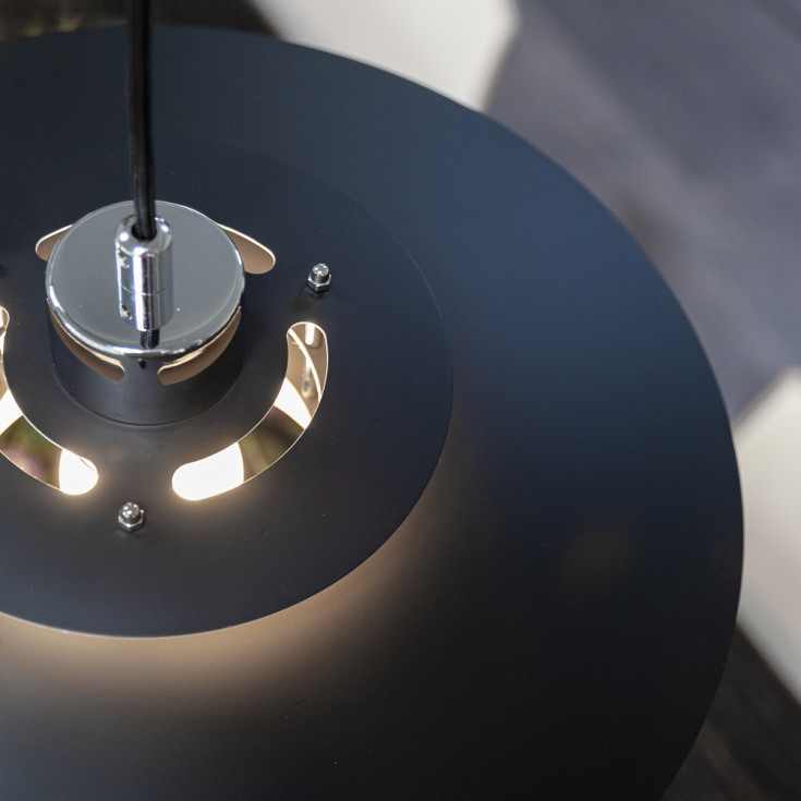 Halo Design Sørup pendellampe, krom/sort