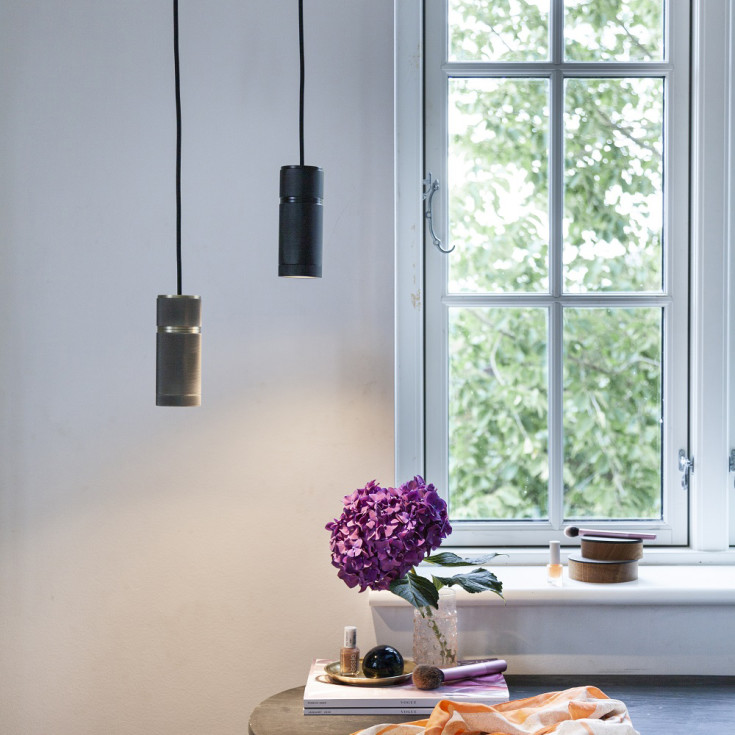 Halo Design Halo pendellampe, messing, H15 cm