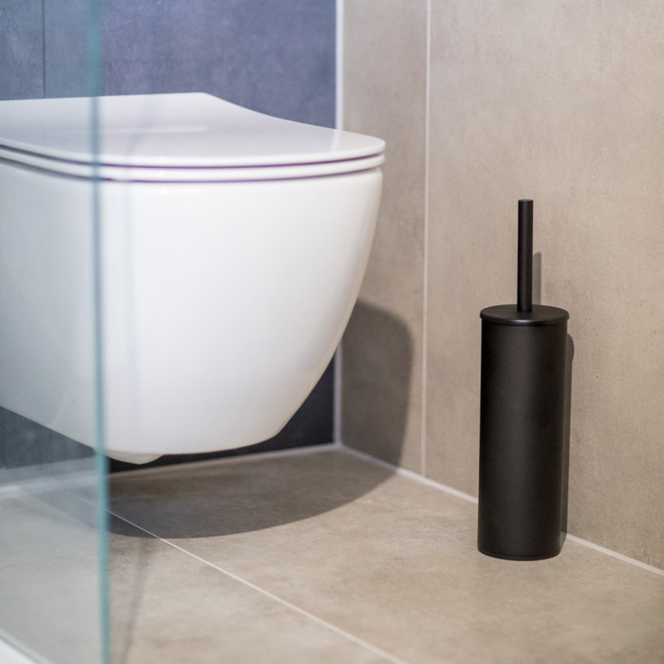 Kriss Simple toalettborste, svart