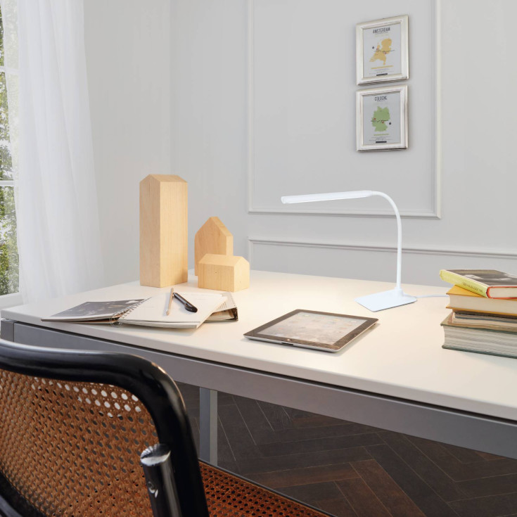 Eglo Laroa bordlampe, hvid