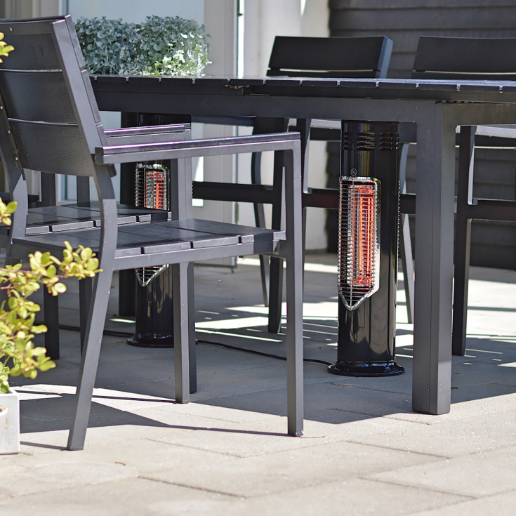 Mensa Imus terrassevarmer, 550W, sort