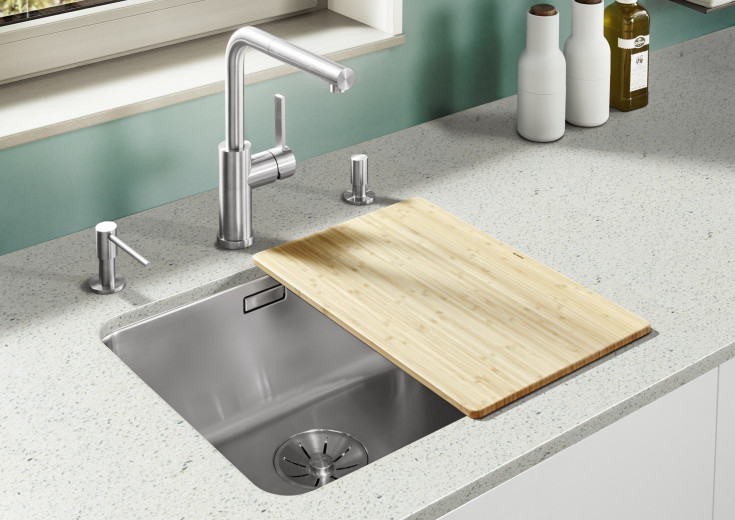 Blanco skærebræt, 42,4x28 cm, bambus