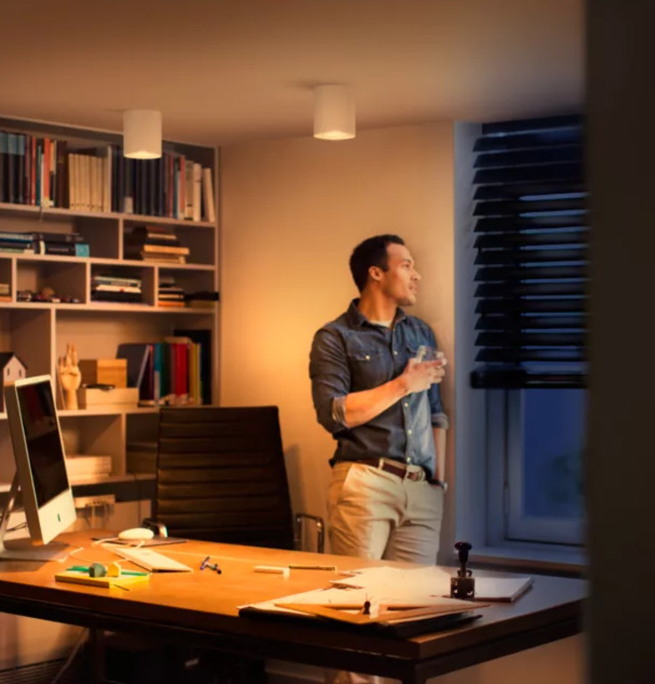 Philips Hue Pillar downlight, vit