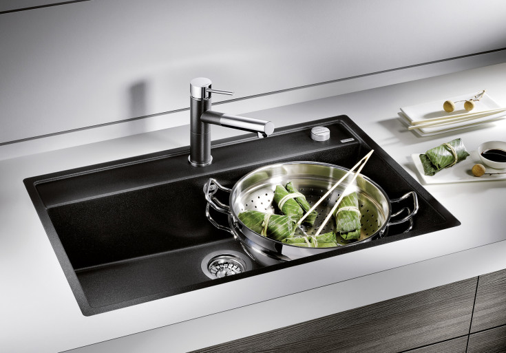 Blanco Dalago 8-F MX diskbänk, 80,5x50 cm, grå