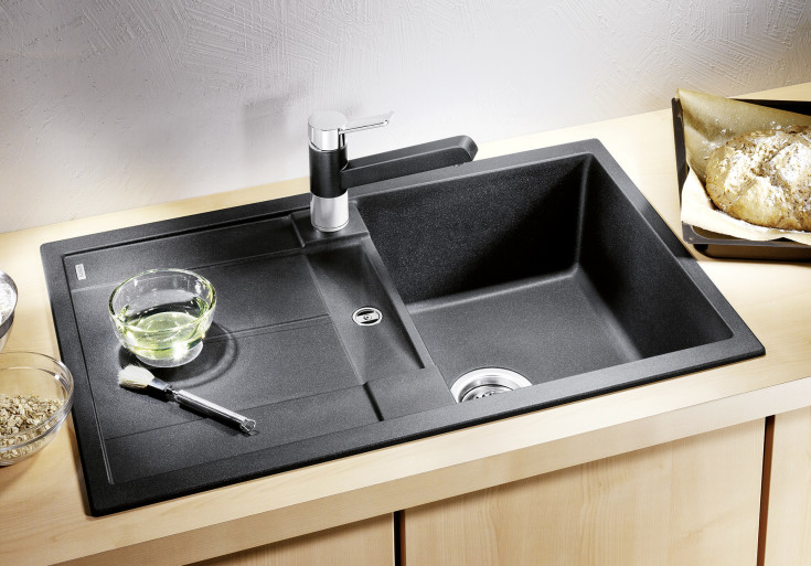 Blanco Metra 45S UX køkkenvask, 78x50 cm, grå
