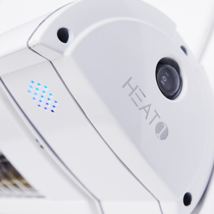 Hortus infrarød terrassevarmer til væg, 2000W, hvid