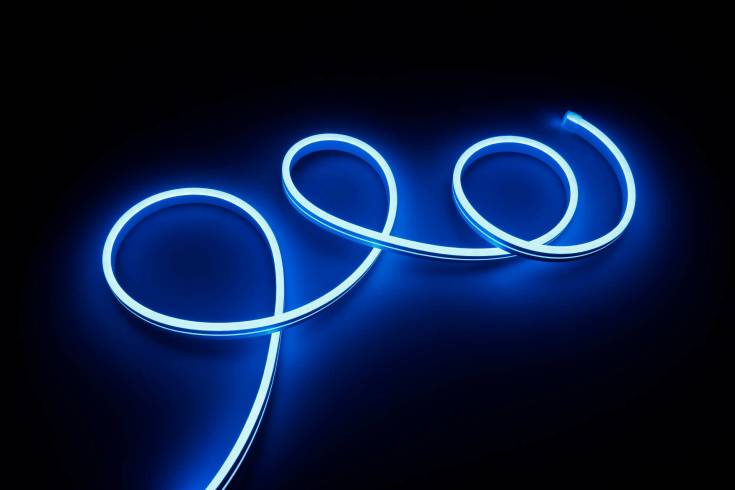 Eglo LED strip med farvet lys & mikrofon