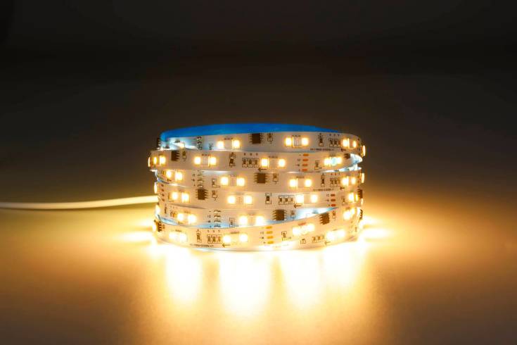 Eglo LED strip med farvet lys & mikrofon, 5 meter