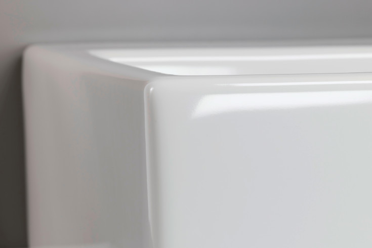 Duravit Vero Air møbelservant, 45x35 cm, med wondergliss, hvit