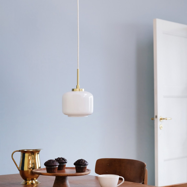 Dyberg Larsen Arp pendel, messing, Ø15 cm