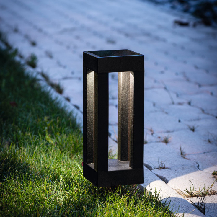 16 st Eglo trädgårdslampa solcell, fyrkant