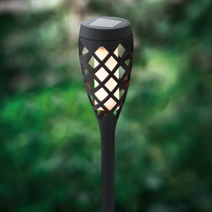 24 stk Eglo solcelle fakkel, H31cm