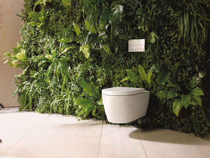 Duravit Me by Stark væghængt toilet, hvid