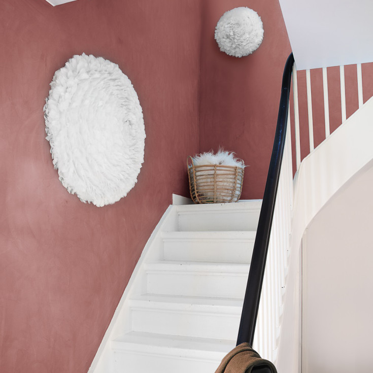 Umage Eos Up loft- & væglampe, hvid, Ø70 cm