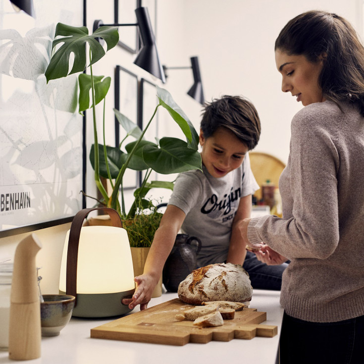 Kooduu Lite Up uppladningsbar lampa, grön