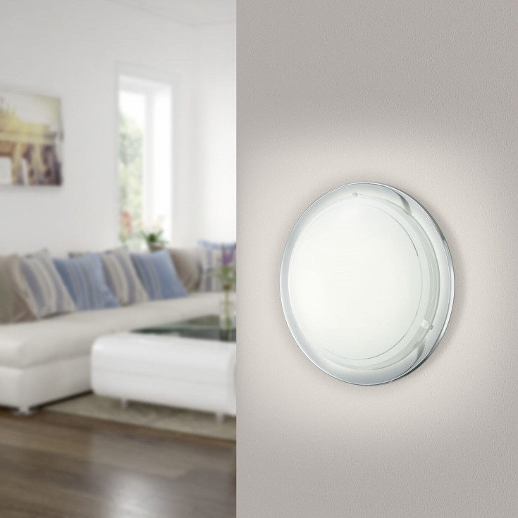 Eglo Planet plafond, stål