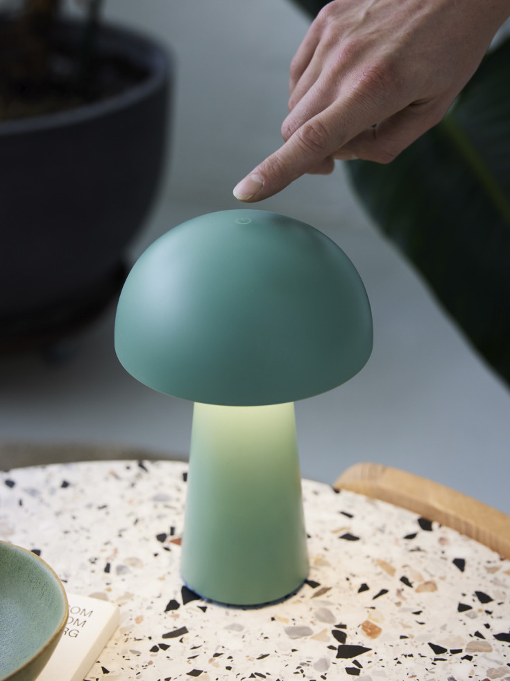 Nielsen Light Move Me genopladelig bordlampe, grøn